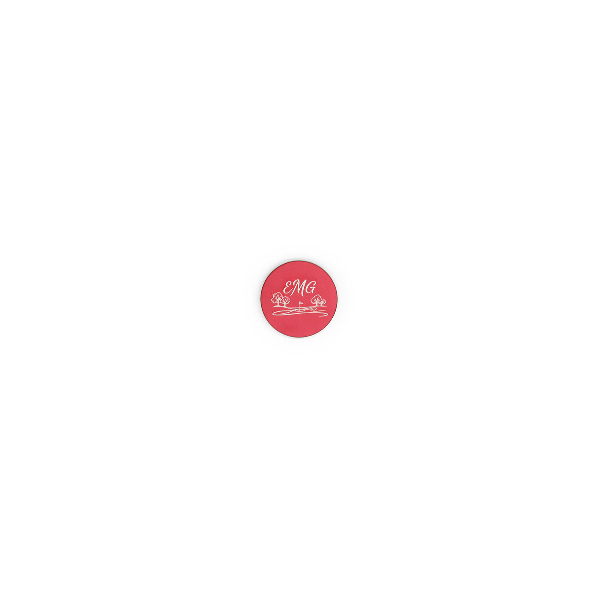 Ballmarker Monogram Golfer